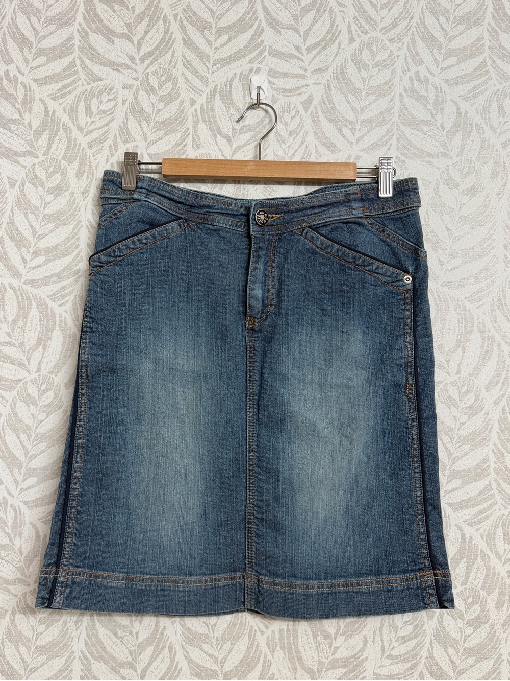 Dollhouse Blue Denim Skirt